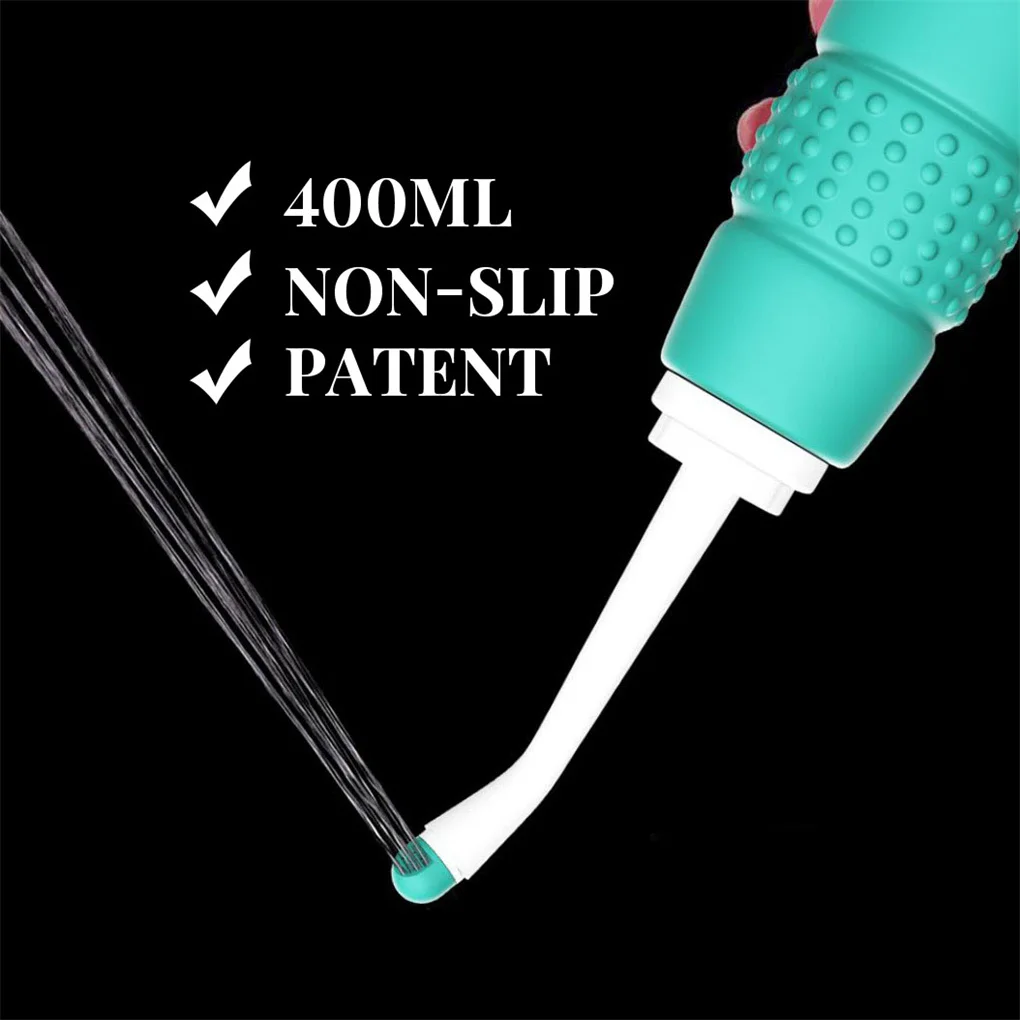 

Portable Handheld Bidet Sprayer Wash Nozzle Shower Spray Bottle Toilet Hygiene Postpartum Menstruating Home Travel
