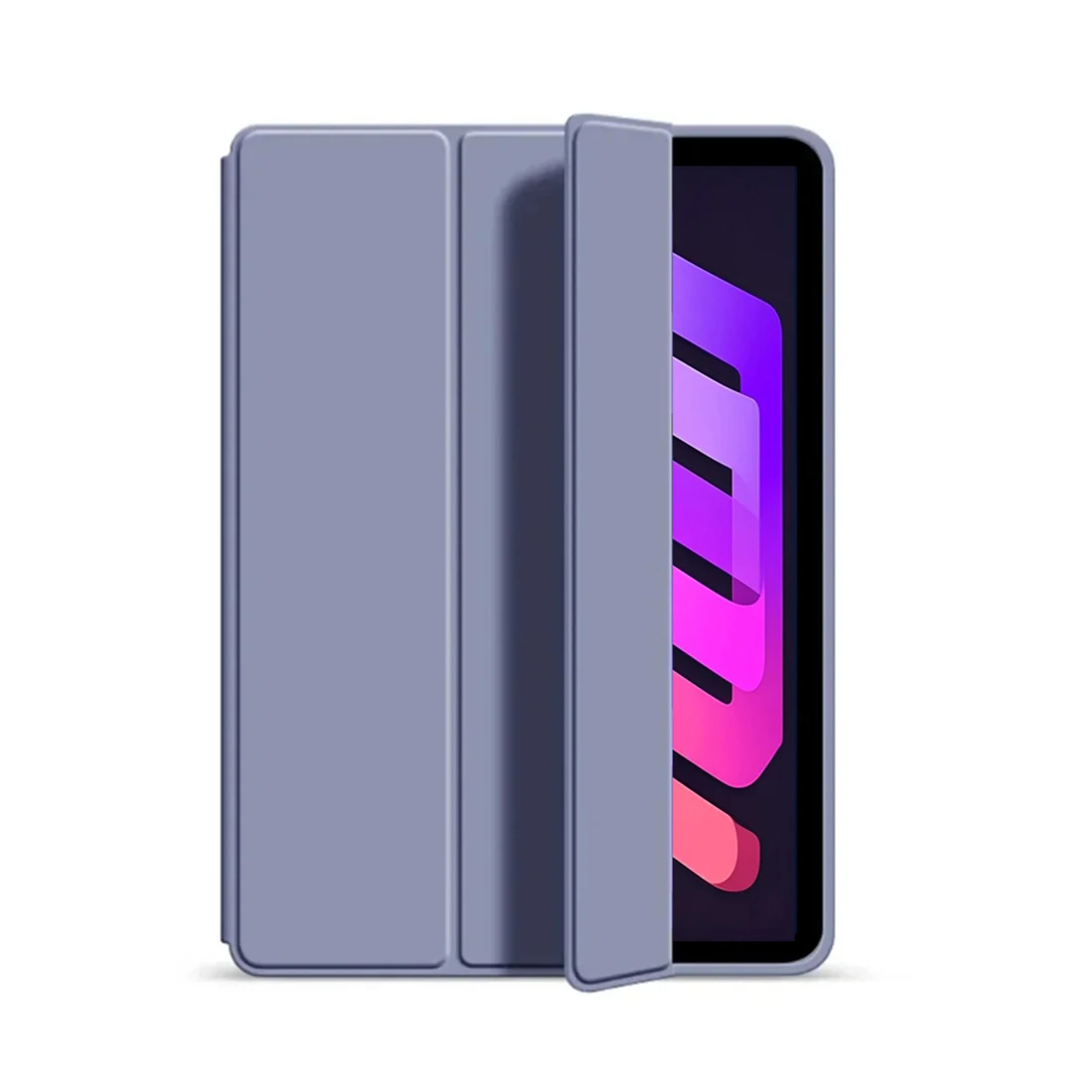 Premium Tri-Fold Magnetic Flip Stand Tablet Cover - 8.3 inch