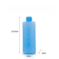 Boîte à glace réutilisable, nouvelle réfrigération fraîche, expédition réfrigérée, boîte de refroidissement PE pique-nique, réfrigération, boîte de cristaux de glace 6