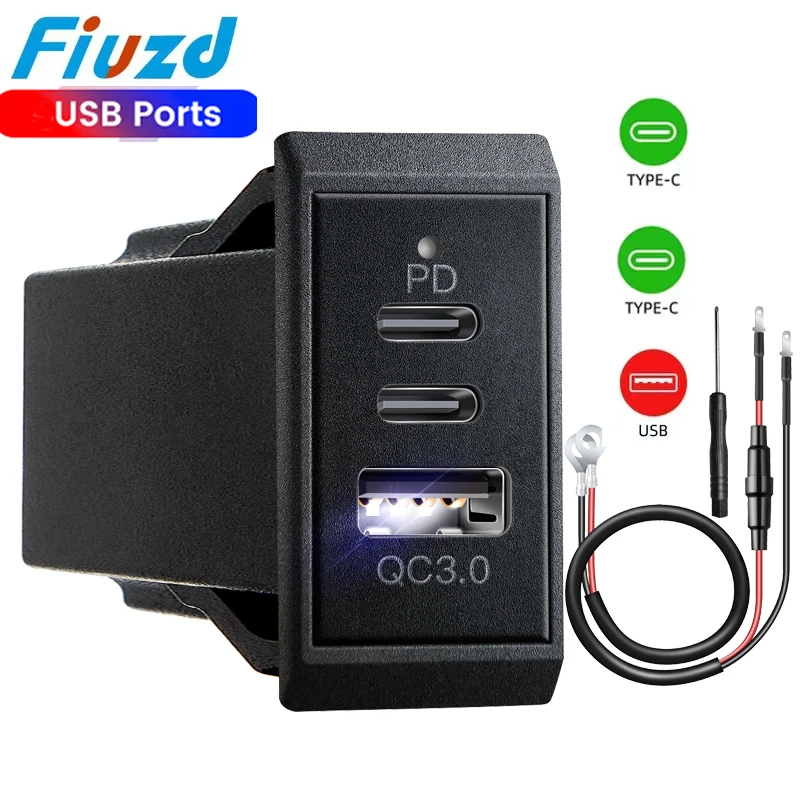 Fast Charging USB Car Charger Adapter