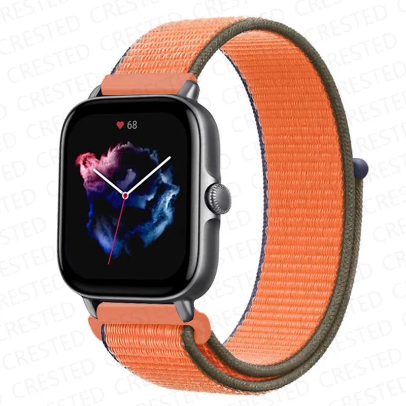 Nylon Sport Watch Band Bracelet - 20mm/22mm Adjustable Strap