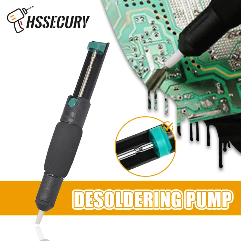 Plastic Powerful Desoldering Pump Suction Tin Vacuum Soldering Iron Desolder Gun Soldering