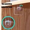 Shelf bracket adhesive nail self-adhesive wardrobe shelf bracket clip wall hanging bracket partition non punching strong bracket 3