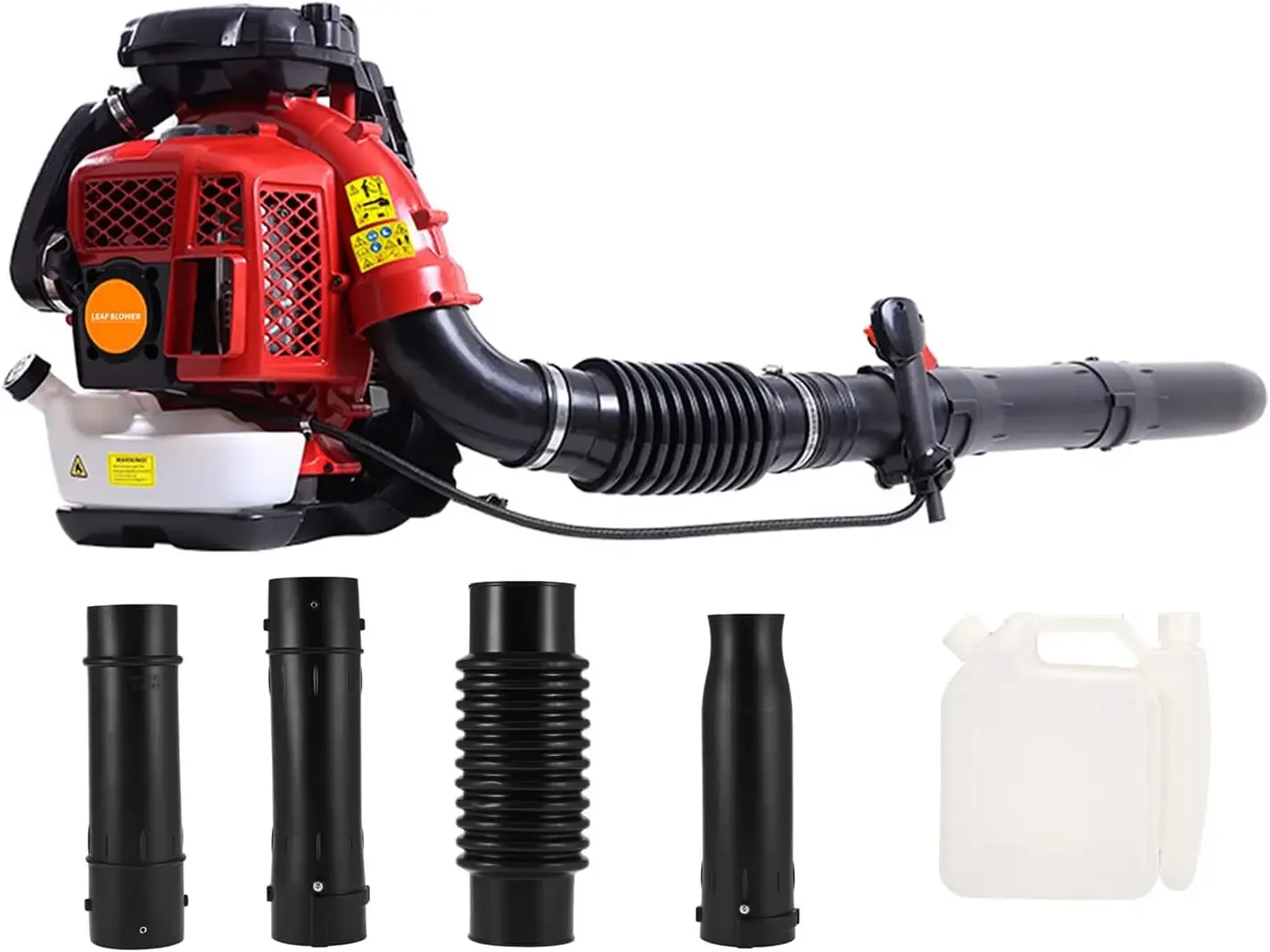 80CC 900CFM Leaf Blower-2 Stroke Backpack Gas Powered Leaf Blower Grass Lawn Air Cooling Gasoline Backpack