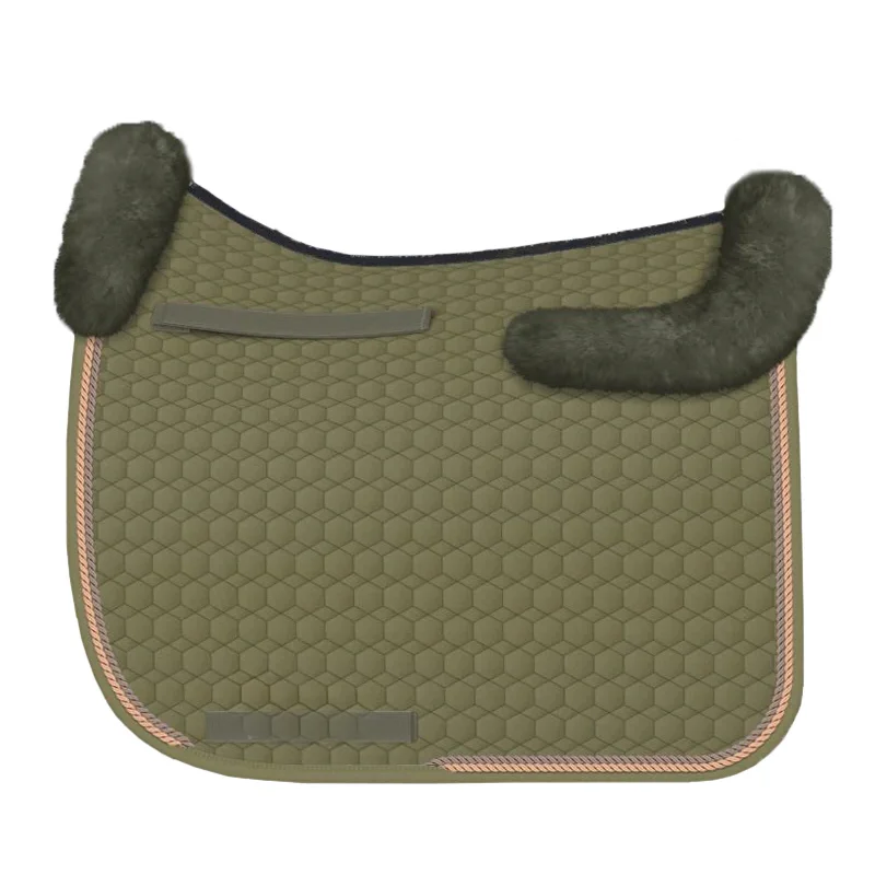 Warm and Windproof Horse Riding Pad, Equestrian Saddle Equipment, Custom, Twill Fabric,
