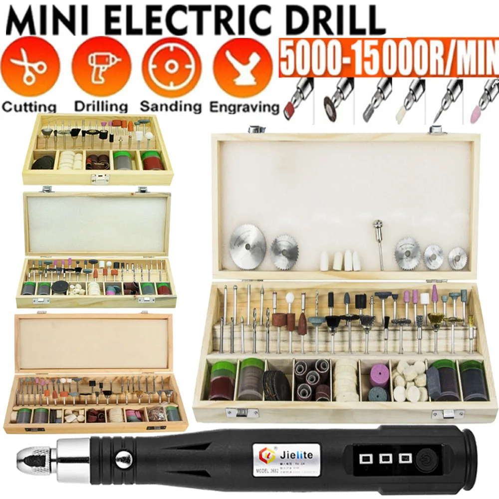 Xmsj Mini Drill Rotary Tool 12V Penna Per Incisione Con Accessori Per Rettifica Set Mini Penna Per Incisione Multifunzione Per Utensili Dremel