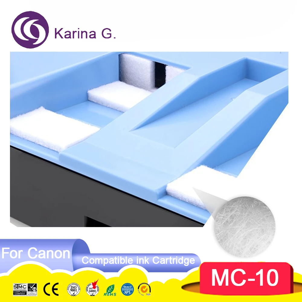 MC-10 MC 10 MC10 1320B014CA Compatible Maintenance Box Wast Ink Tank for iPF650
