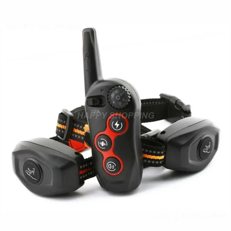 

Ошейник для дрессировки собак, дистанционное управление, электрический удар, автоматический ошейник с защитой от лая, 3 режима обучения, звуковой сигнал, вибрация, удар, водонепроницаемый