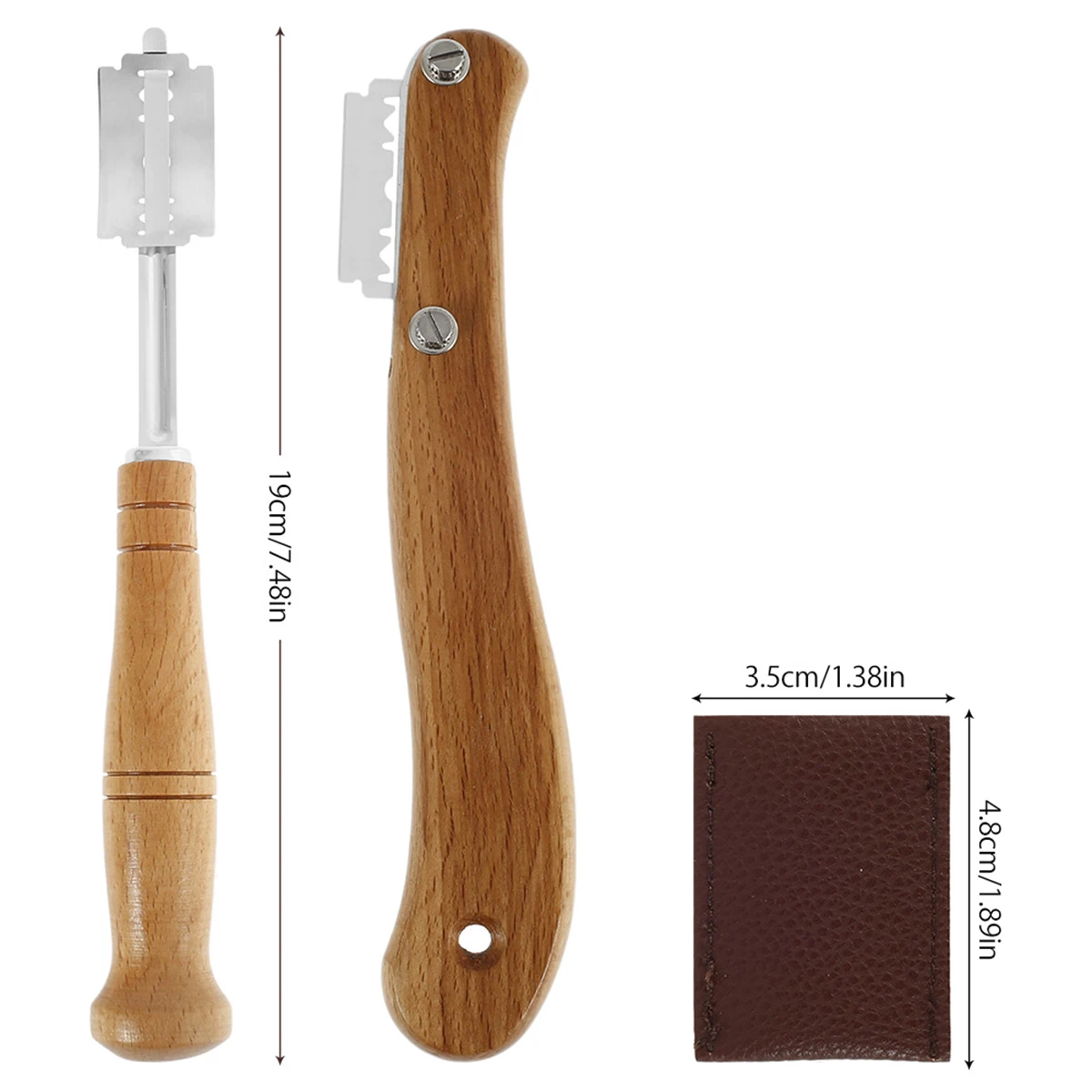 25/12Pcs Bread Cutter Slashing Scoring Tool Stainless Steel Blades Dough Slicer Knife for Kitchen Baking Accessory Bread Trimmer bread cutter