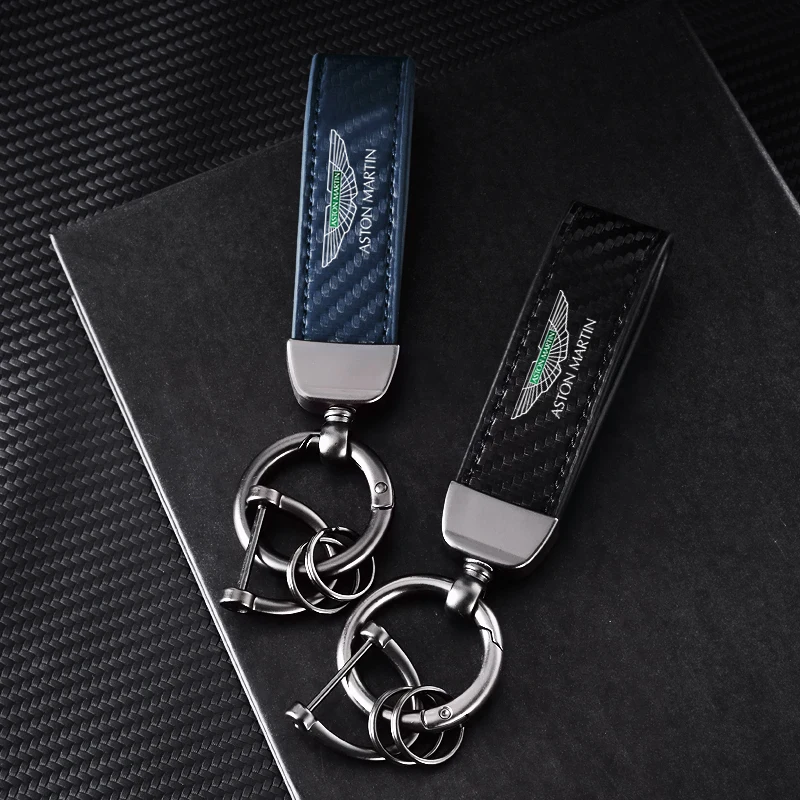 Aston Martin Carbon Fiber Look Sleutelhanger - Overzicht van alle beschikbare kleuren