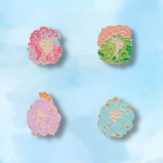 Wholesale Alloy Enamel Brooch Pin for Clothes Backpack 