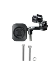 Universal Motorcycle Phone Mount with Quick Lock Support and Adapter (Bar clamp Mount)