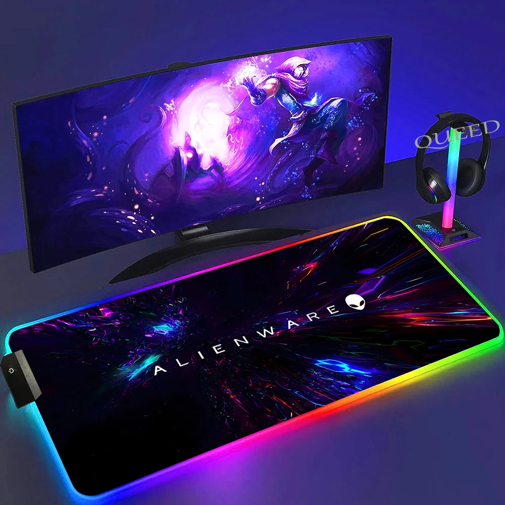 Alienware 大型マウスパッド ゲーミングマウスパッド Alienware大型マウスパッド ゲーミングマウスパッド 国内未発売RGB