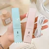 2 in 1 Mini Curling Flat Iron USB Electronic Splint Hair Curler Straightening Styling Tools Hair Curler 3