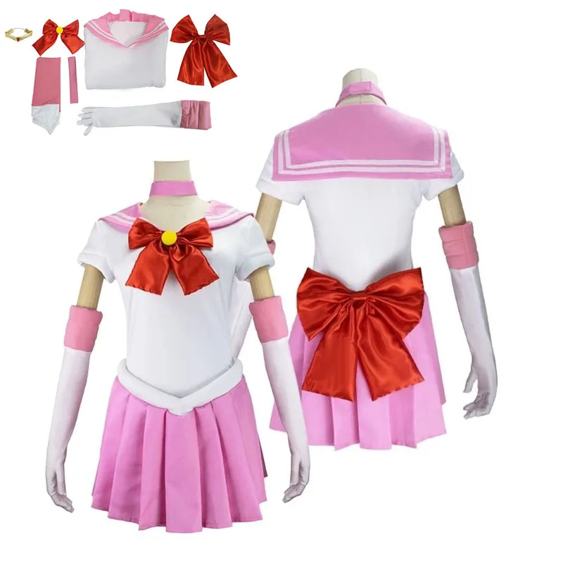 

Eternal Tsukino COS Usagi Cosplay Costume Dresses for Women Anime Uniform Full Set Suit Halloween Costumes for Girls Female