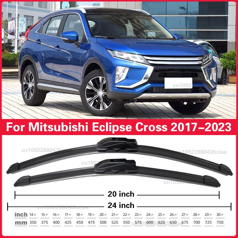 Premium Front Windshield Wiper Blades - Set of 2 (24 + 20)