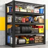 Garage Shelving 3000LBS Storage Shelves Heavy Duty Shelving Adjustable 5-Tier Industrial Metal Shelving Units for Garage 6
