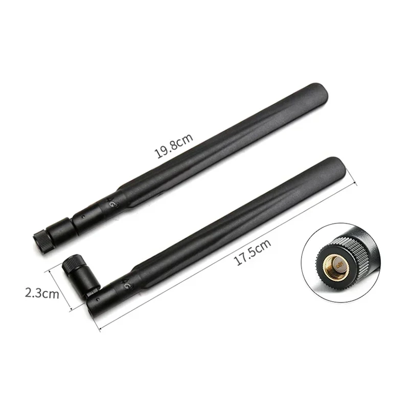 4G LET 와이파이 안테나, 고이득 SMA 수 무지향성 안테나, 4G 모뎀 라우터용, 700-2700MHz, 12dBi