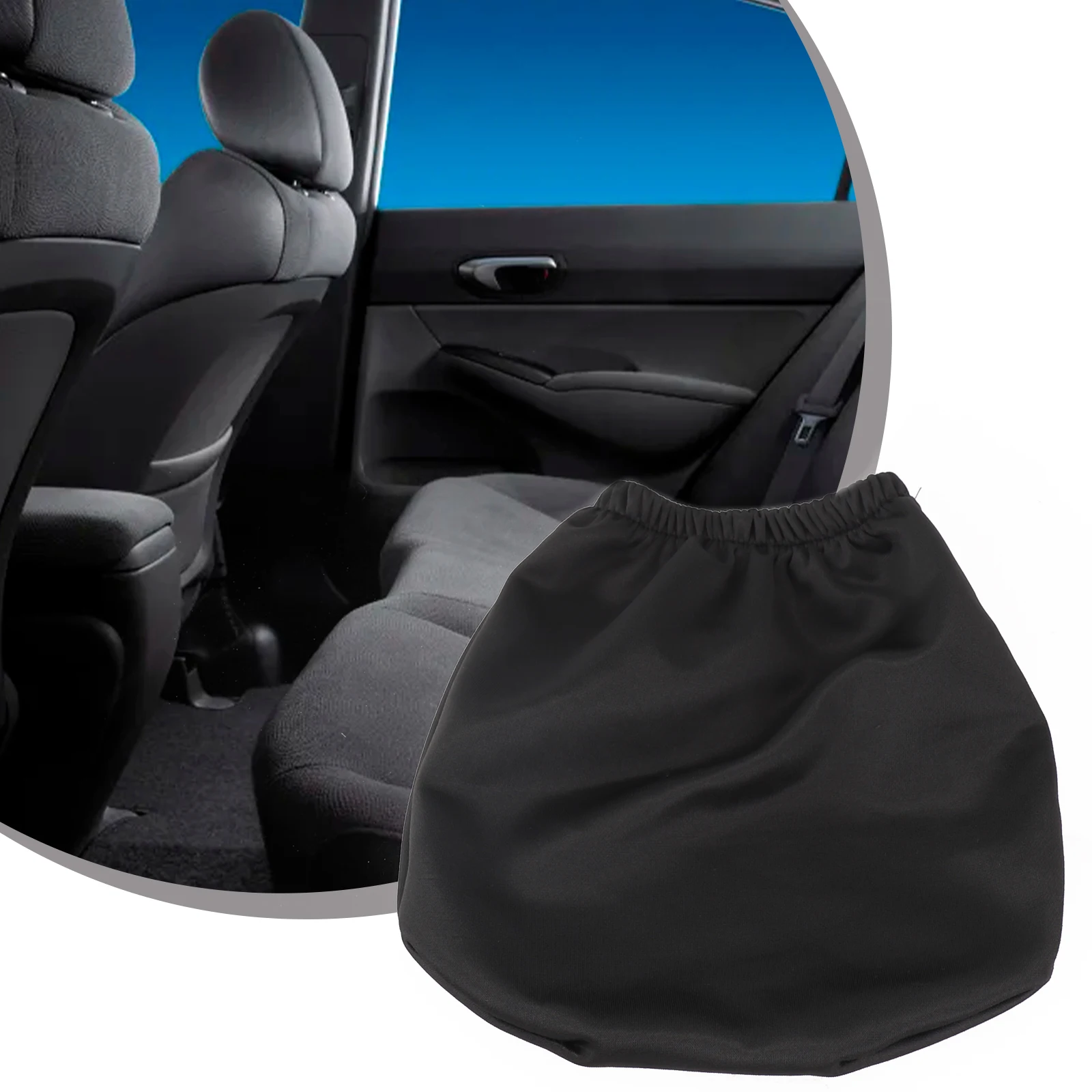 

Protect and Personalize Your Car Seats with Black Premium Cloth Headrest Cover for Car Truck SUV and Auto Universal Fit