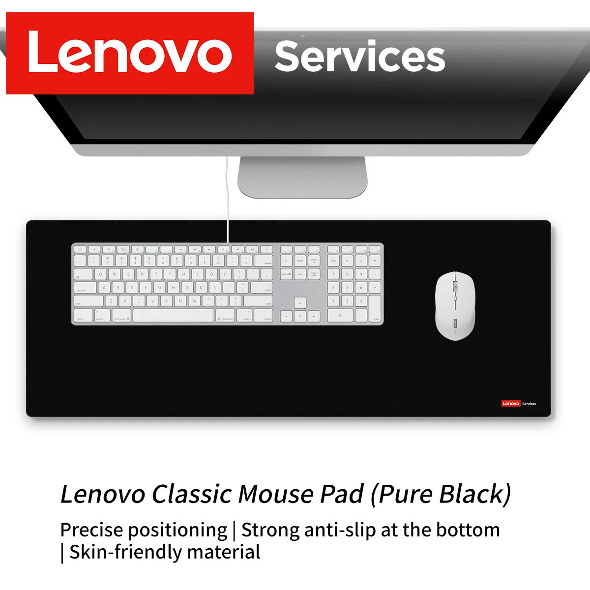 레노버 초두꺼운 E-스포츠 게이밍 휴대용 사무실 게이밍 마우스 패드 키보드 데스크 보호대 컴퓨터 얼룩 방지 데스크 패드