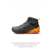 Chaussures de randonnée d'hiver pour hommes et femmes, bottes d'extérieur antidérapantes, baskets montantes unisexes pour Couples, chaussures de chasse de styliste 3