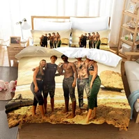 TV Outer Banks Bedding Set Boys Girls Twin Queen Size Duvet Cover Pillowcase Bed Kids Adult Fashion Home Textileextile 1