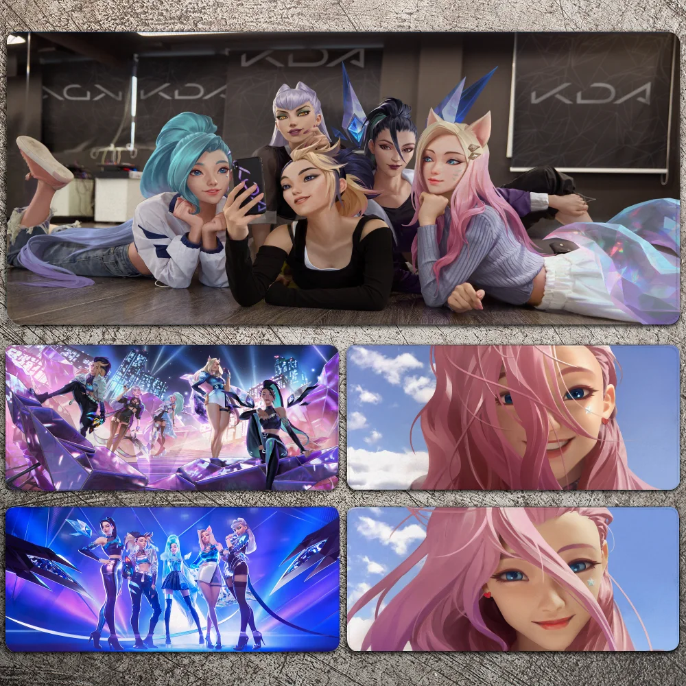 

Seraphine League Of Legends Mousepad Large Gaming Mouse Pad LockEdge Thickened Computer Keyboard Table Desk Mat
