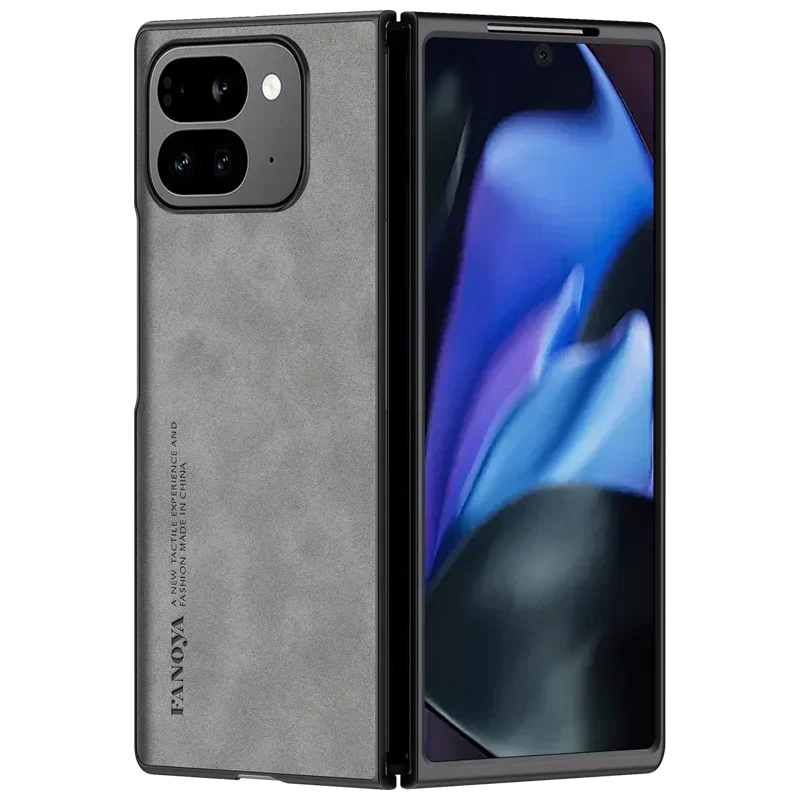 Sheepskin PU Leather Matte Bumper Case - Shockproof Protection Shell