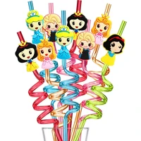 6pcs straw mix