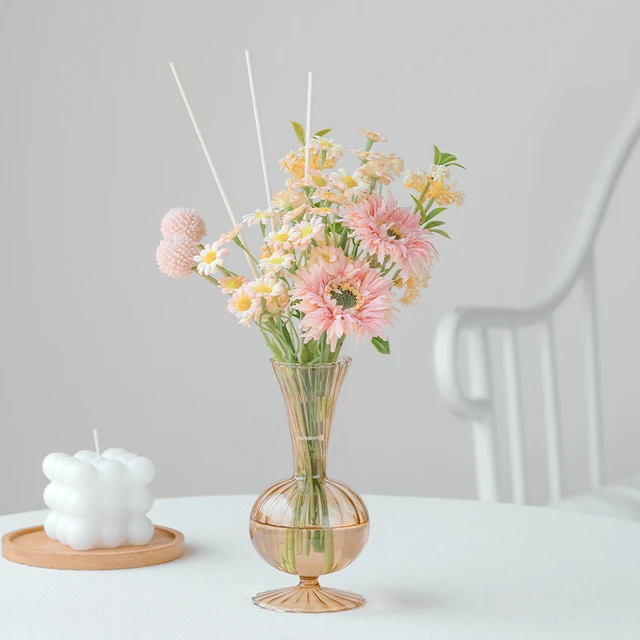 Flower Vase For Wedding Decor Centerpiece Glass Vase Rose Flowers
