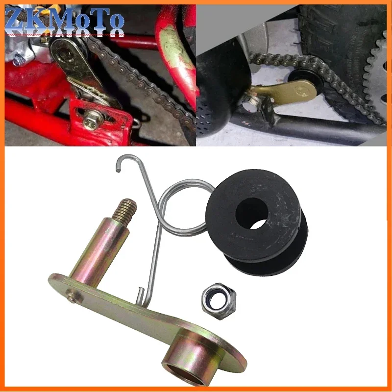 Per Dirt Pit Mini Bike Moto Atv Xr Crf50 110 125 Ssr Pit Pro Dirt Bike Tendicinghia A Catena Per Impieghi Gravosi Con Molla 110Cc 125Cc 14