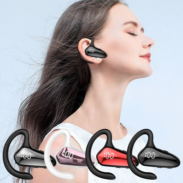 Ambie-Auriculares inalámbricos con Bluetooth, cascos de conducción ósea,  alta calidad de sonido - AliExpress