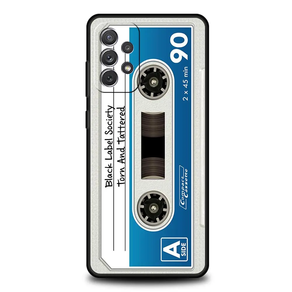 Retro Cassette Tape Design Phone Case Cover
