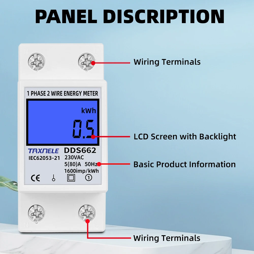 ܻ 2  LCD  ÷ °  Һ   跮, kWh AC 230V 50Hz   