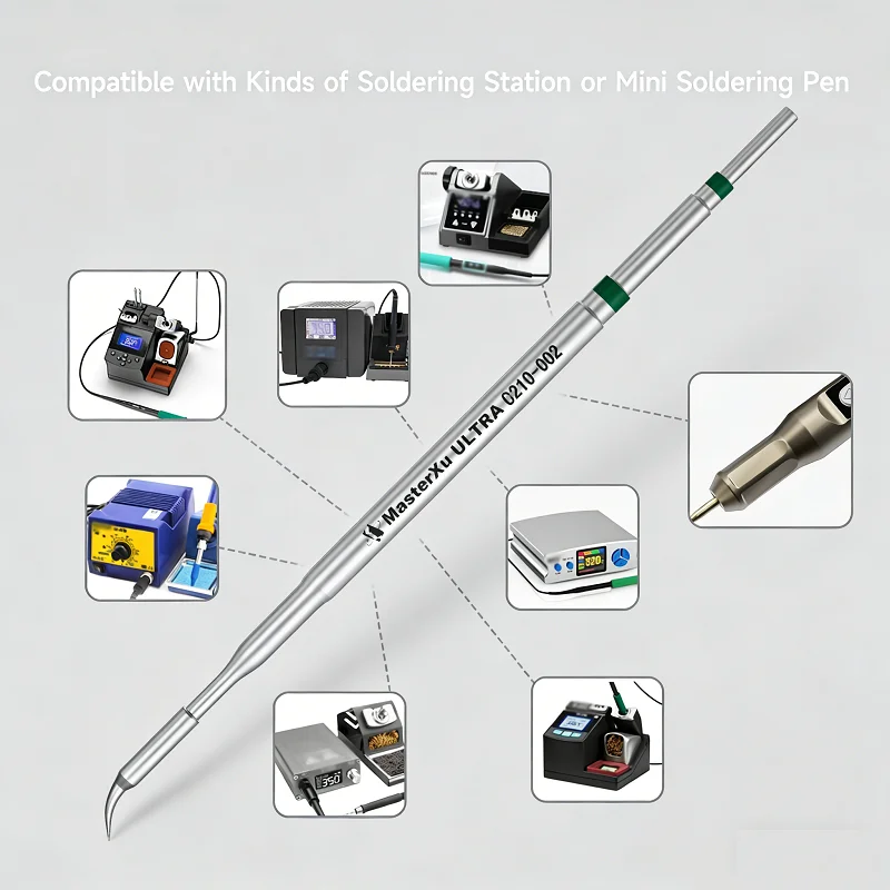 HISEECON C210 K 납땜 인두팁 |   JBC, 슈곤, 아이펜 T210/T26/A9 스테이션용 프리미엄 고속 열전도