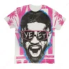White Jey Uso Yeet Pink Shades T-Shirt New Summer unisex Tops Tees Ventilate Loose Tee Hot Sale Faddish Casual T-shirts 1