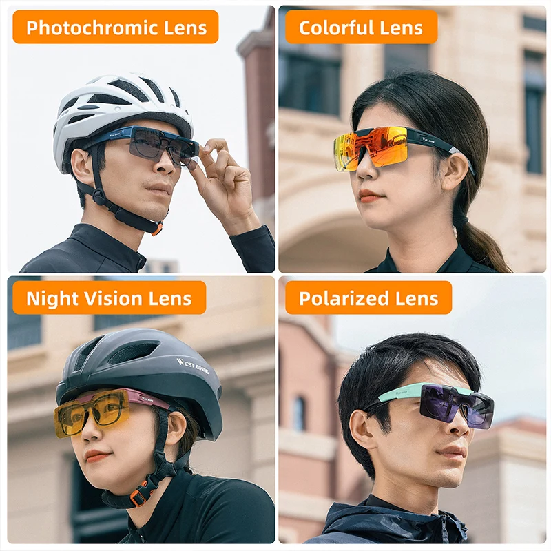 Enhanced Outdoor Sports Sunglasses with Polarized Flip Lens and UV Protection