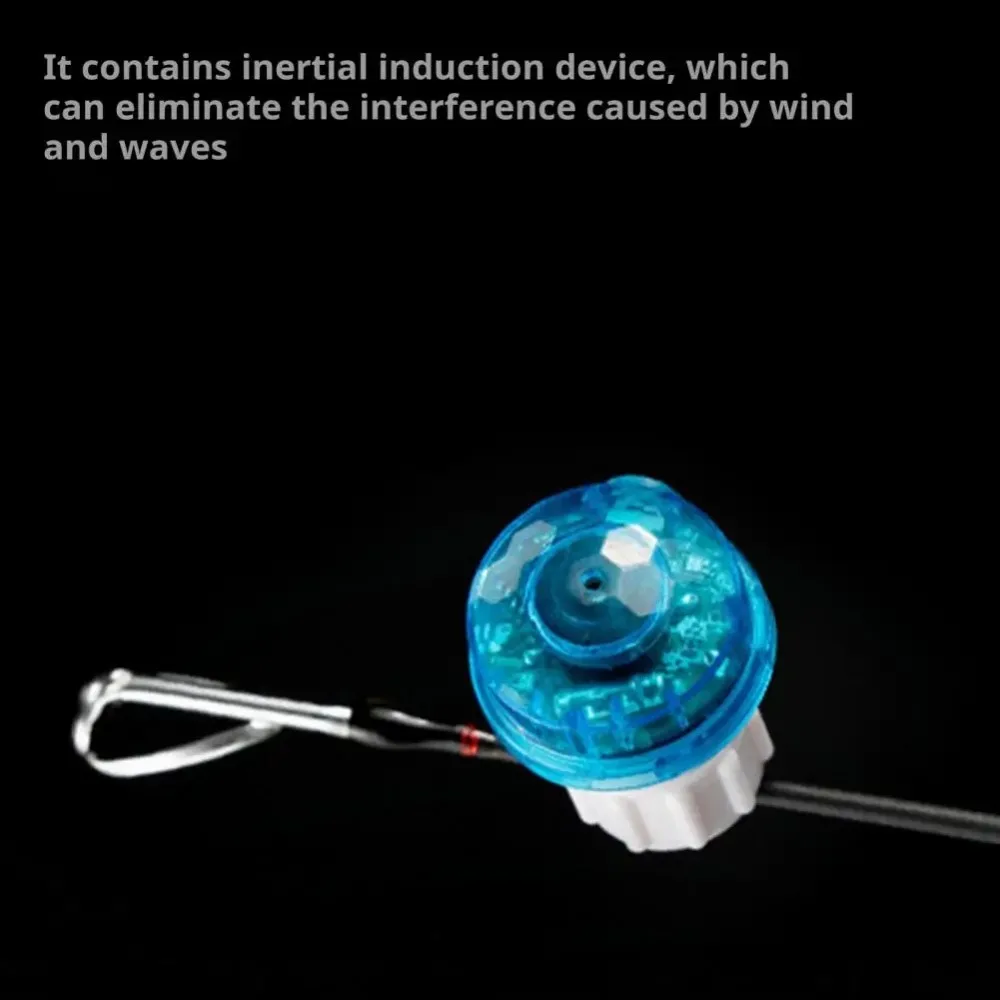 Fishing Bite Alarm Light Night Fishing Rod Tip Strike Sensor Alert Light Electronic Bite Indicator LED Lamp pesca