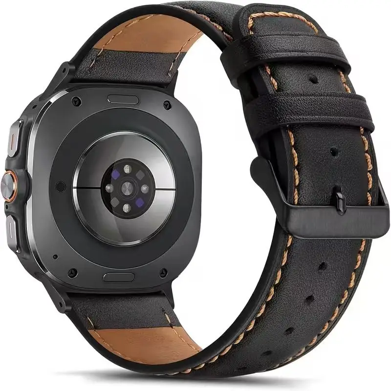 Crazy Horse Leather Strap for Smartwatch - Premium Correa Accessories Bracelet Band