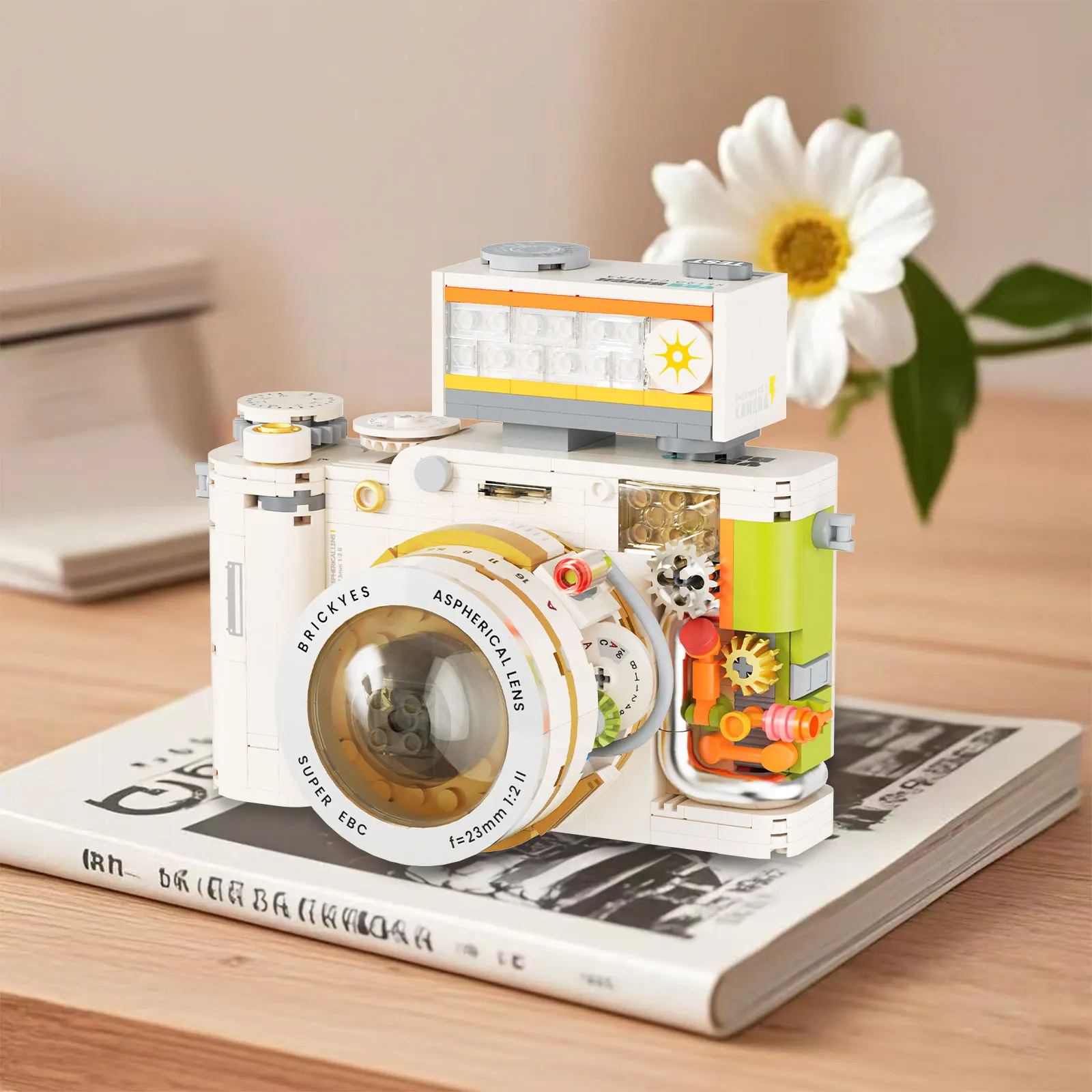 DIY Building Blocks Camera Construction Toy Set