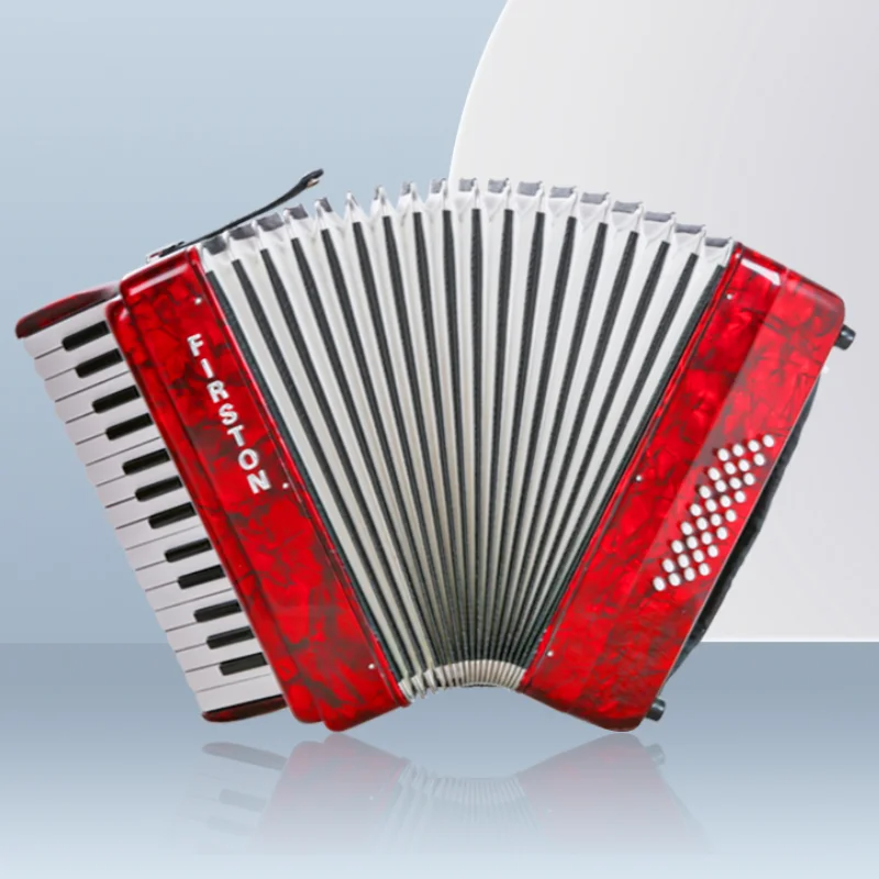 AdultProfessionalAccordionKeyboardPiano32BassMusicalInstrument