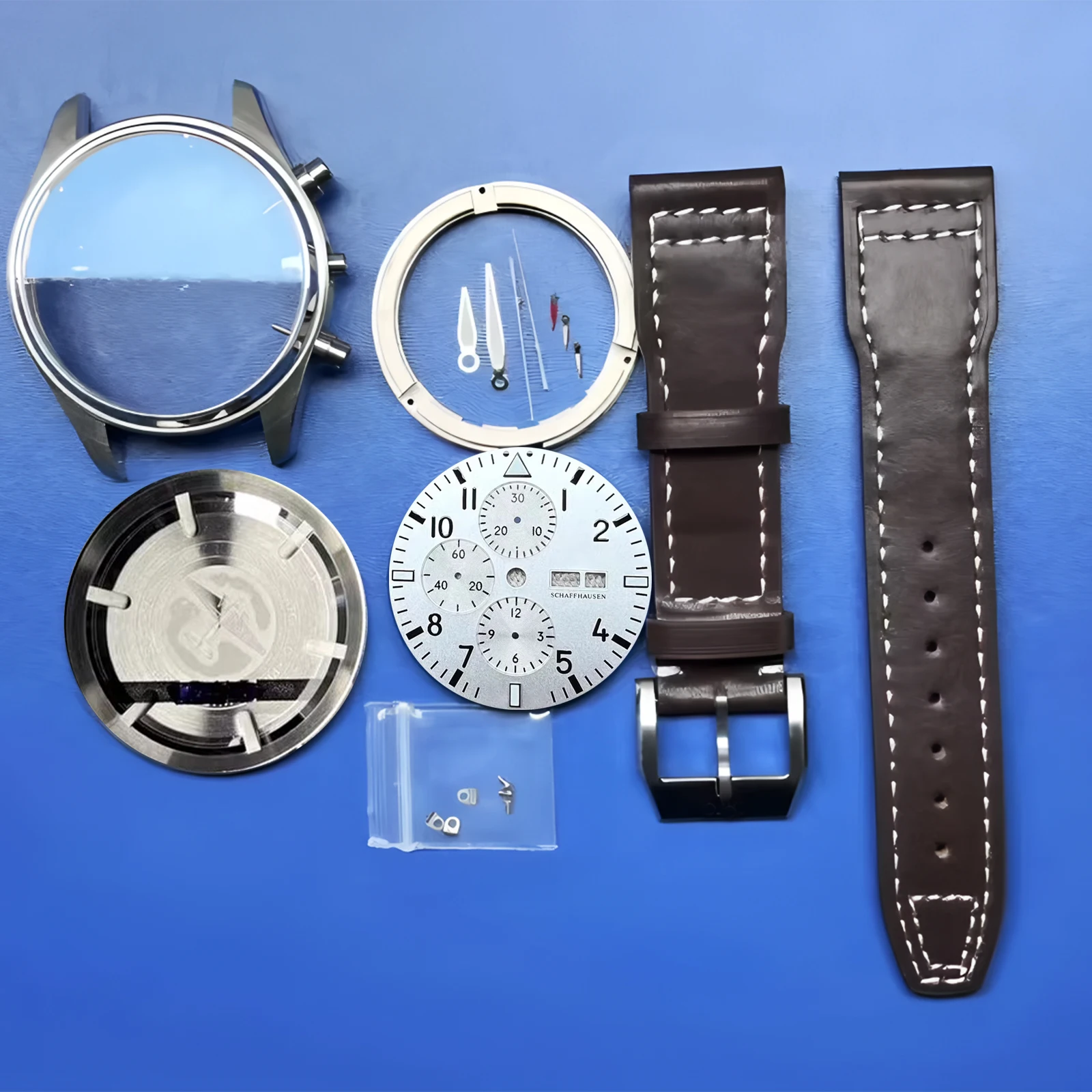 ETA 7750 バネ、プラ部品詰め合わせ Case Dial Hands Band Watch Accessory Kit FOR ETA 7750
