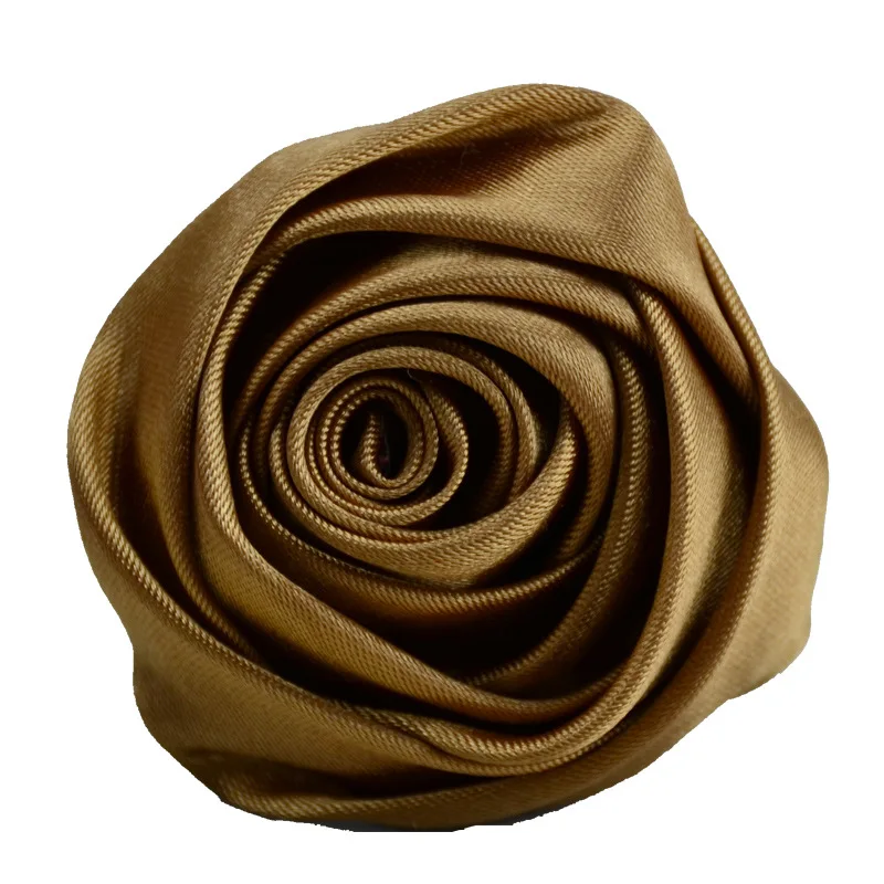 4PCS/lot 5.5cm Satin Fabric Handmade Three-Dimensional Simulation Rose Bud Wholesale DIY Jewelry Shoes And Hat Accessories