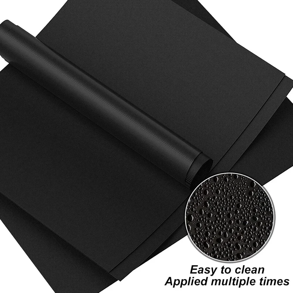 Oven Liners for Bottom of Electric Gas Oven Reusable Non-Stick Teflon Protector Mat Heat Resistant 33X40cm oven liners