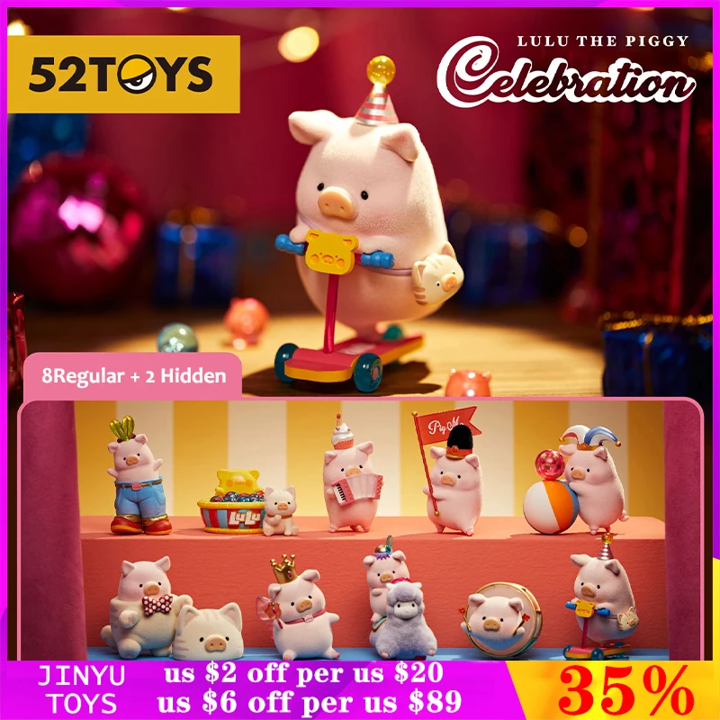 Original LULU The Piggy Celebration Series Blind Box Action
