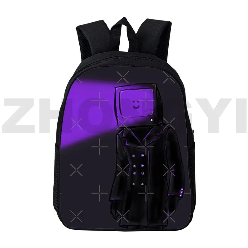 

Creative Student Skibidi Toilet 3D Backpack Waterproof Business Travel Back Pack 12/16 Inch Kids Cartoon Schoolbags Shoulder Bag