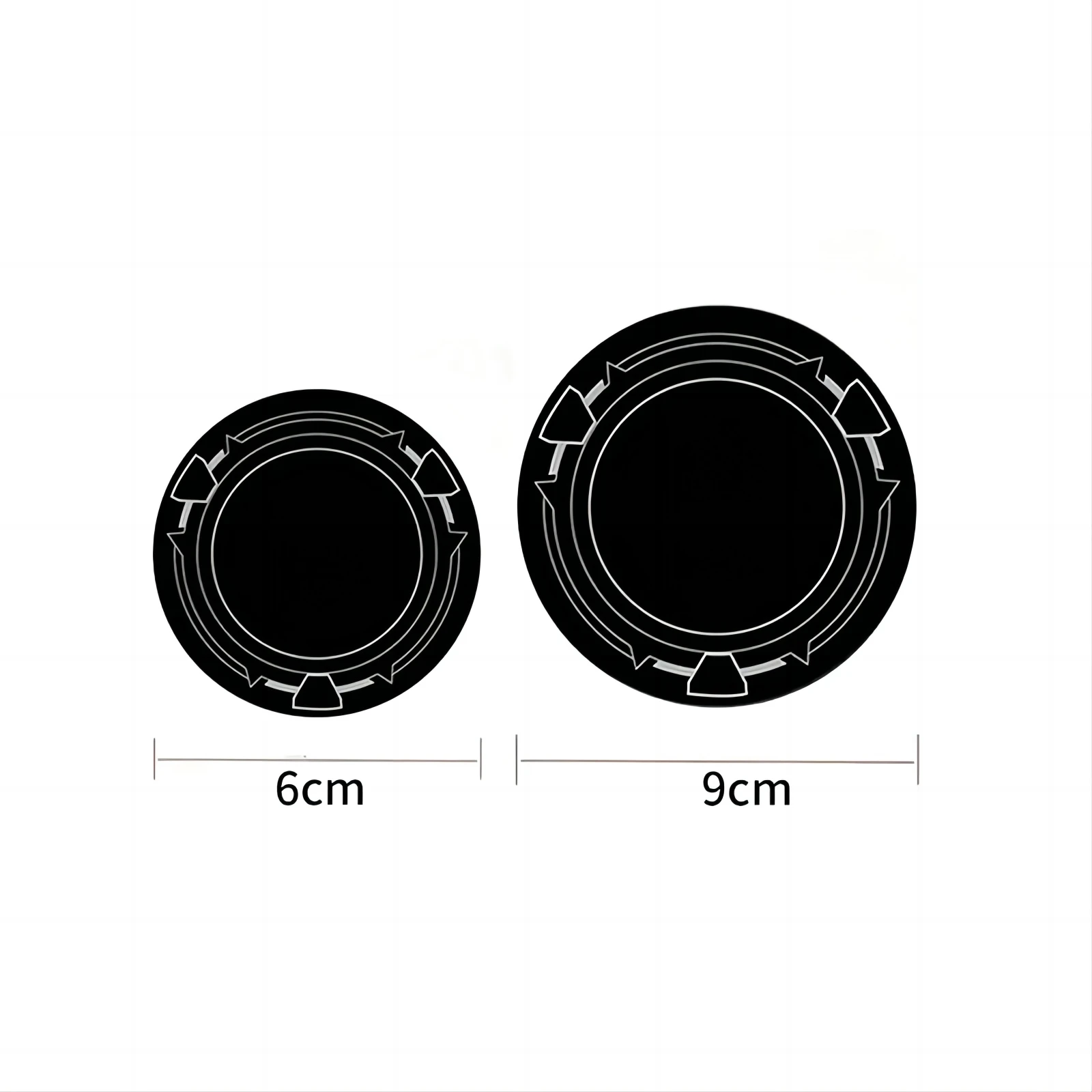 1/2/3 قطعة لوحة معدنية المغناطيسي صفائح الحديد الم...