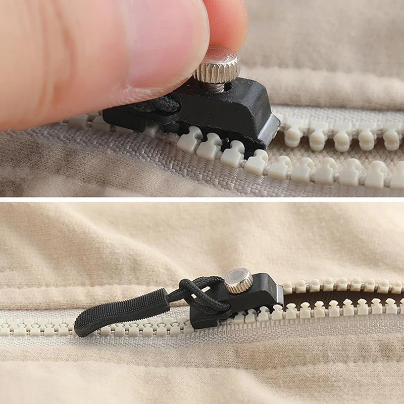 New Zipper Repair Replacement Universal Instant Zipper Repair Zippers Sliding Teeth Rescue Zippers Head 3 Different Sizes