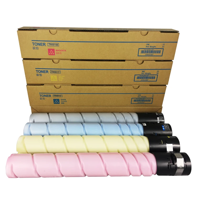 Printer Toner Powder Factory Price Toner cartridge Konicas Minoltas TN221 for Bizhub C227 287 7528