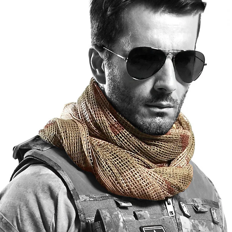 19090cmScarfMilitaryCamouflageTacticalScarfSniperFaceScarf